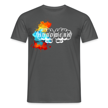Unisex T-Shirt "Splash" Anthrazit Männer T-Shirt