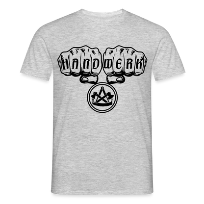 Unisex T-Shirt "Zimmermann" Grau meliert Männer T-Shirt