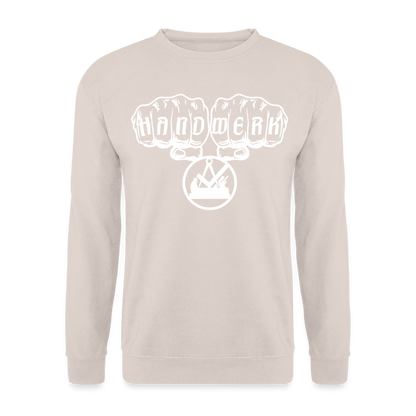 Unisex Pullover "Schreiner" Sand Unisex Pullover