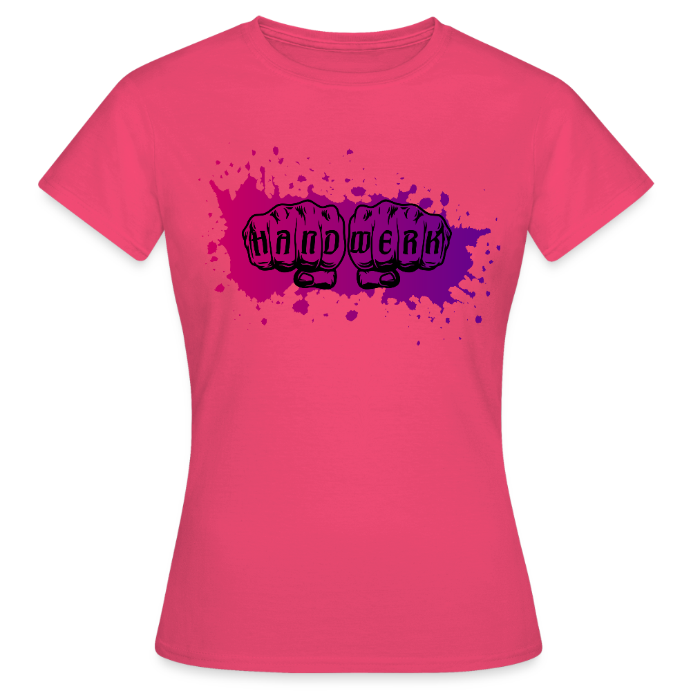 Frauen T-Shirt "Splash-Violett" Azalea Frauen T-Shirt