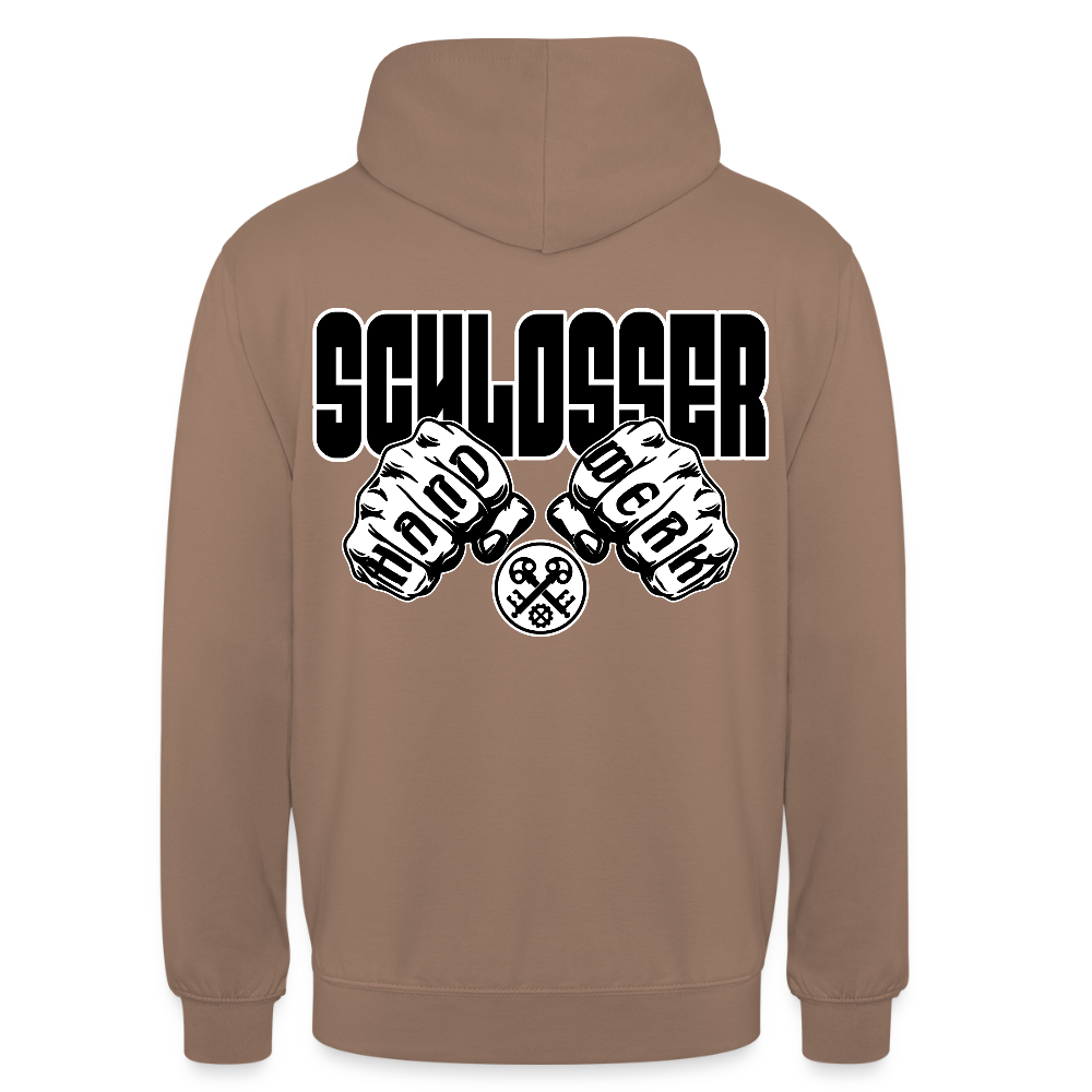 Unisex Hoodie "Schlosser" Mokka Unisex Hoodie