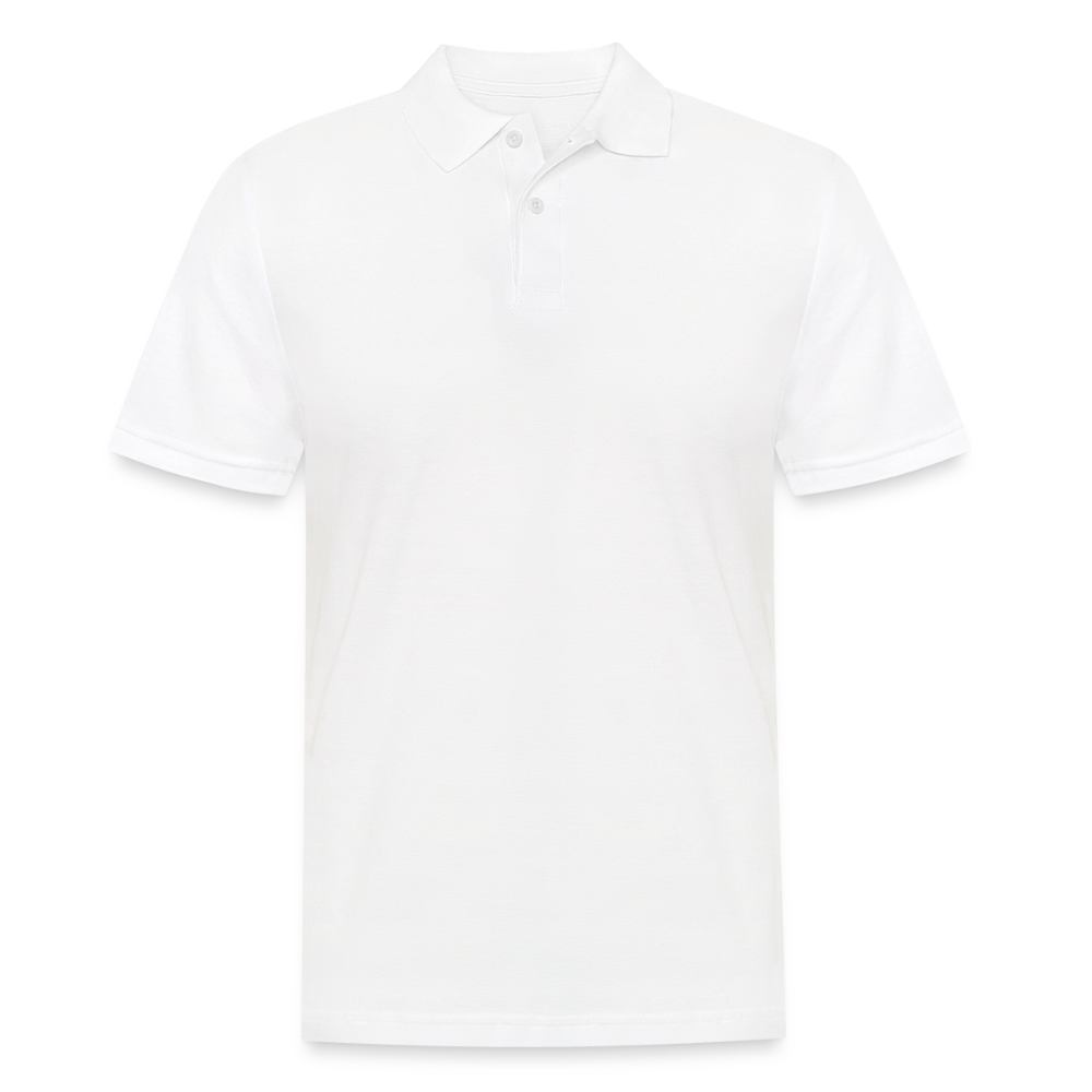 Männer Poloshirt "Fliesenleger" Weiß Männer Poloshirt