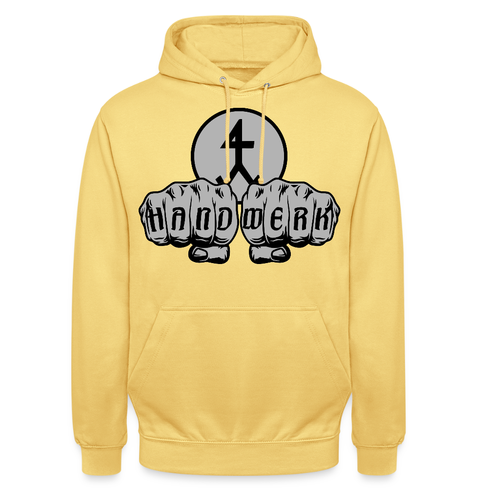 Unisex Hoodie "Steinmetz" Zitronengelb Unisex Hoodie
