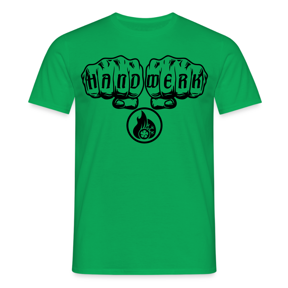 Unisex T-Shirt "Klimatechniker" Kelly Green Männer T-Shirt
