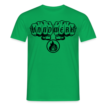 Unisex T-Shirt "Klimatechniker" Kelly Green Männer T-Shirt