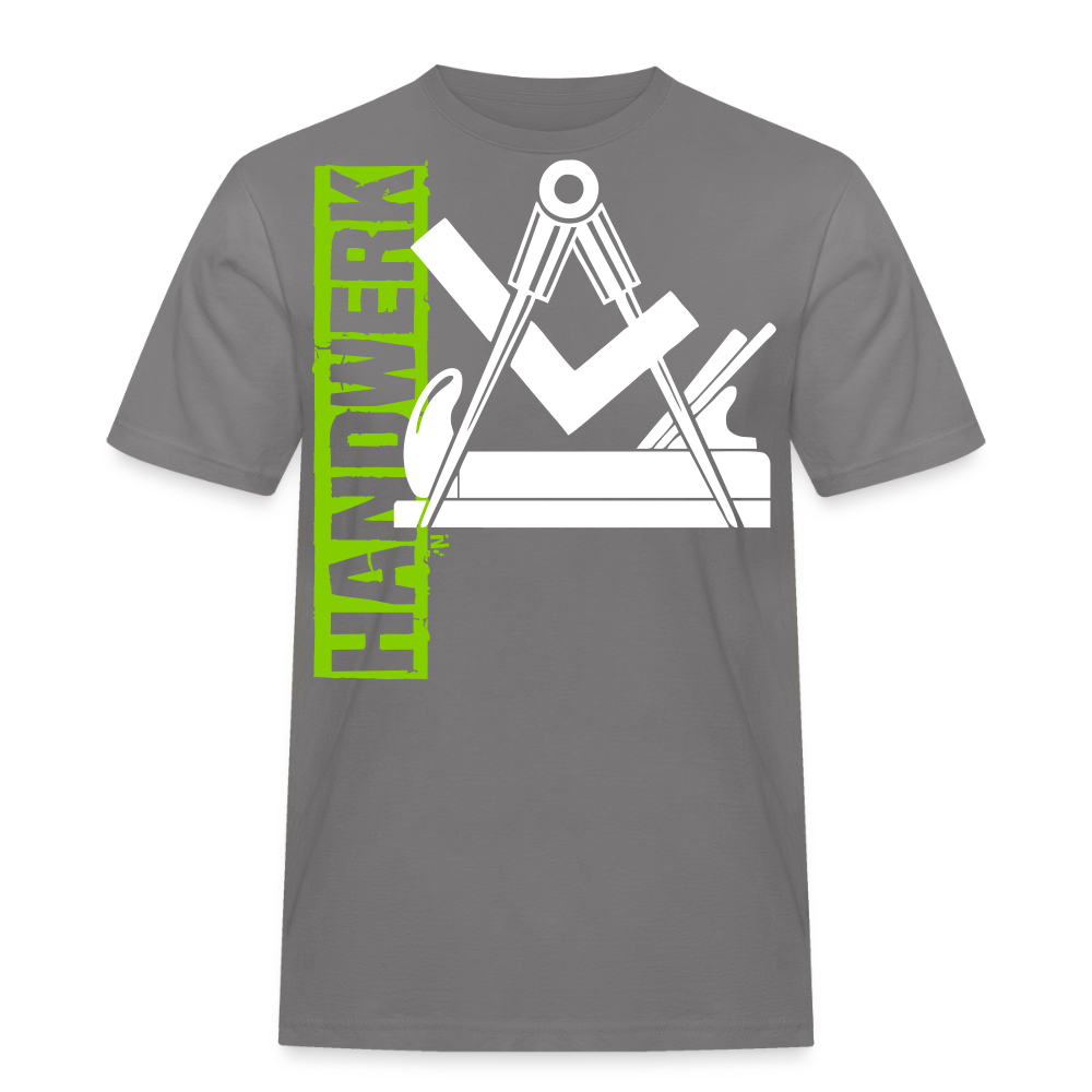 Unisex Workwear T-Shirt "Schreiner/Tischler" - Grau