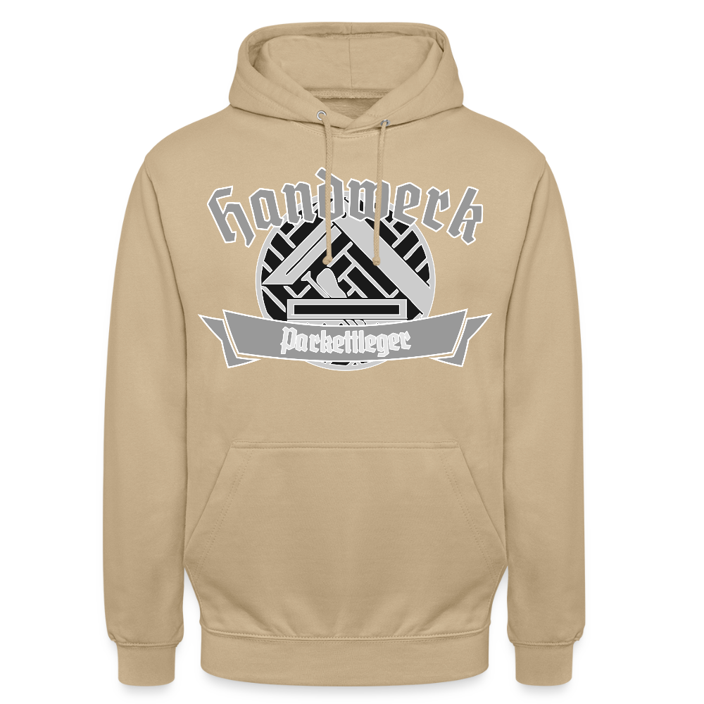 Unisex Hoodie "Parkettleger" Beige Unisex Hoodie