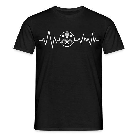 Unisex T-Shirt "Schornsteinfeger" - Schwarz