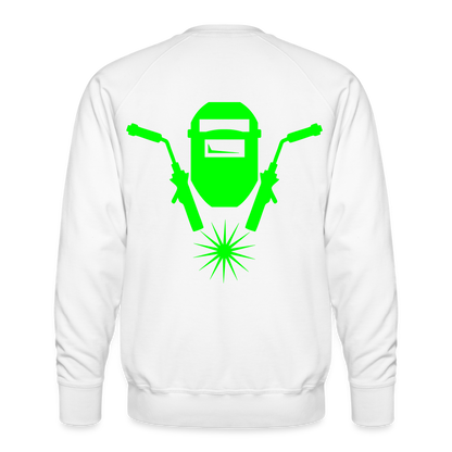 Unisex Premium Pullover "Metallbauer" neongrün Männer Premium Pullover