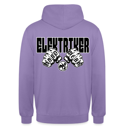 Unisex Hoodie "Elektriker" Lavendel Unisex Hoodie