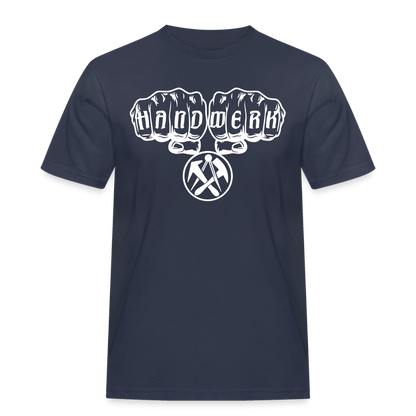 Männer Workwear T-Shirt "Dachdecker" Navy Männer Workwear T-Shirt