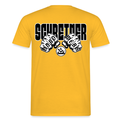 Unisex T-Shirt "Schreiner" Gelb Männer T-Shirt