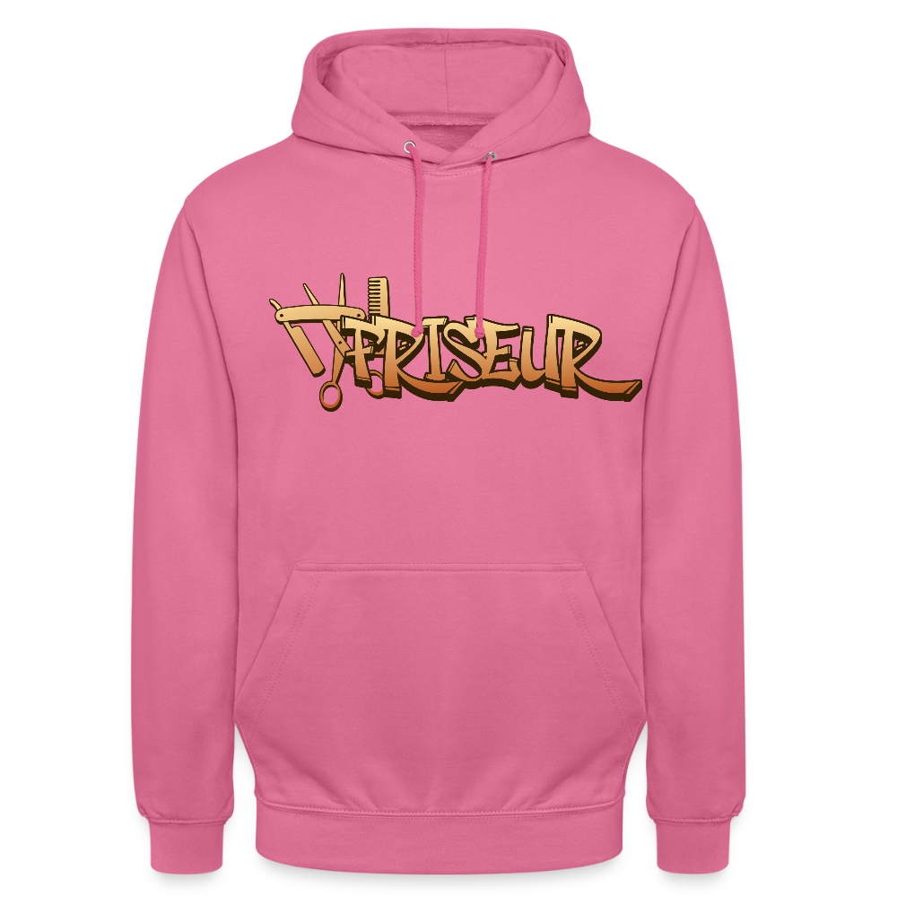 Unisex Hoodie "Friseur" Pink Unisex Hoodie