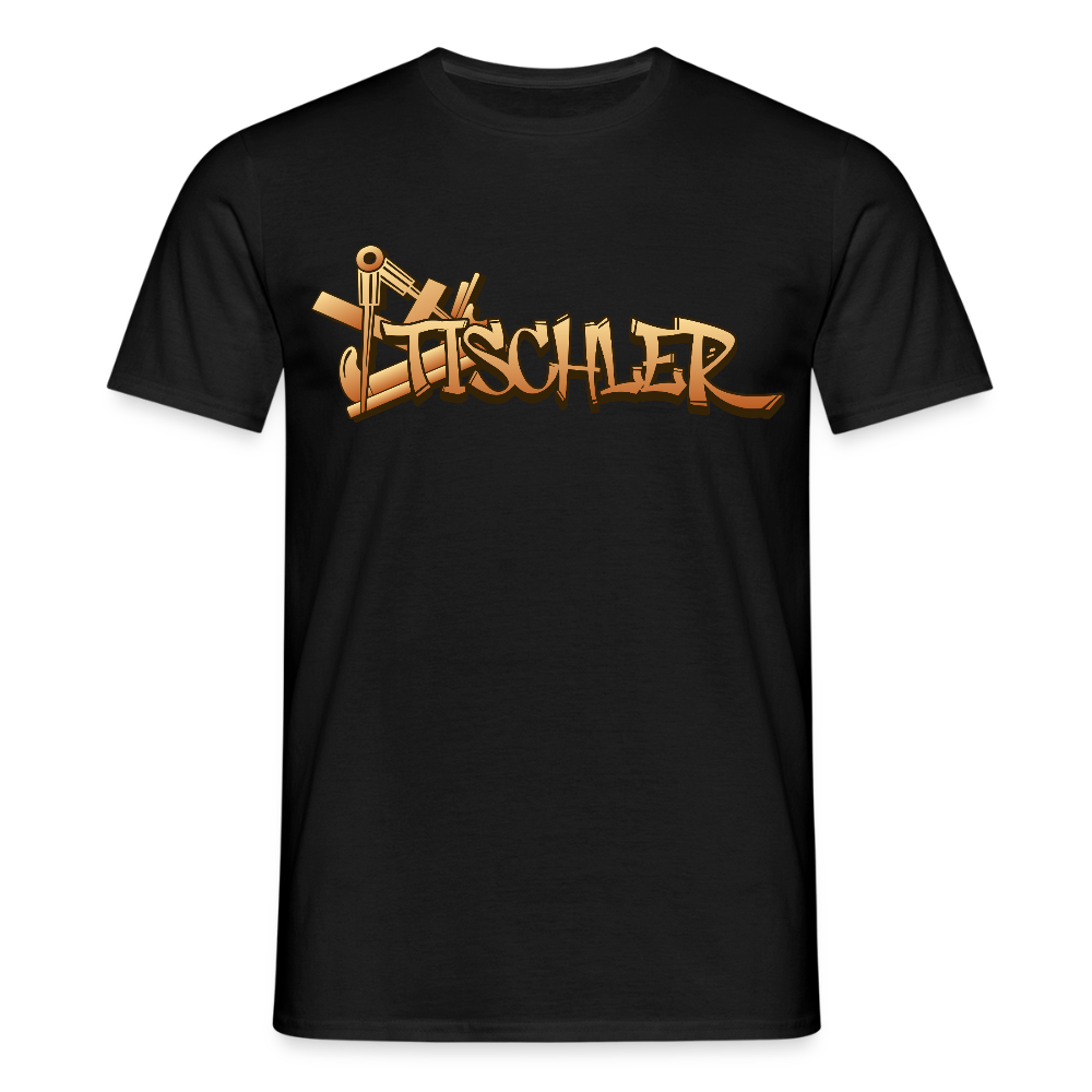 Unisex T-Shirt "Tischler" Schwarz Männer T-Shirt