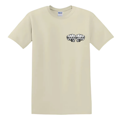 Aktionsshirt Sandbeige