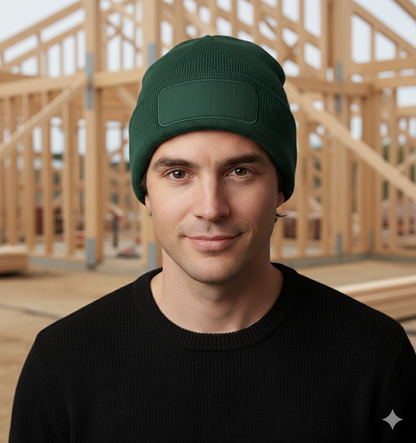 Wintermütze (bedruckt mit Logo) Waldgrün