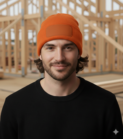 Wintermütze (bedruckt mit Logo) Orange