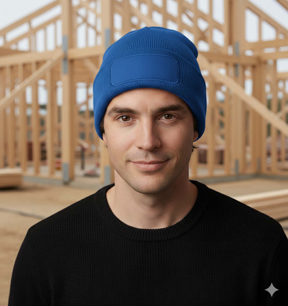 Wintermütze (bedruckt mit Logo) Royalblau