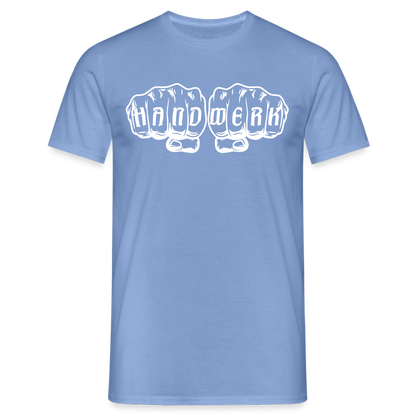 3er Pack "Handwerk" -7% carolina blue Männer T-Shirt