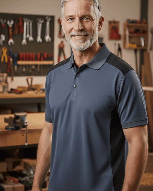 Workwear-Polo "Professional" – Robust, Nachhaltig & Stylisch | beidseitig bedruckt