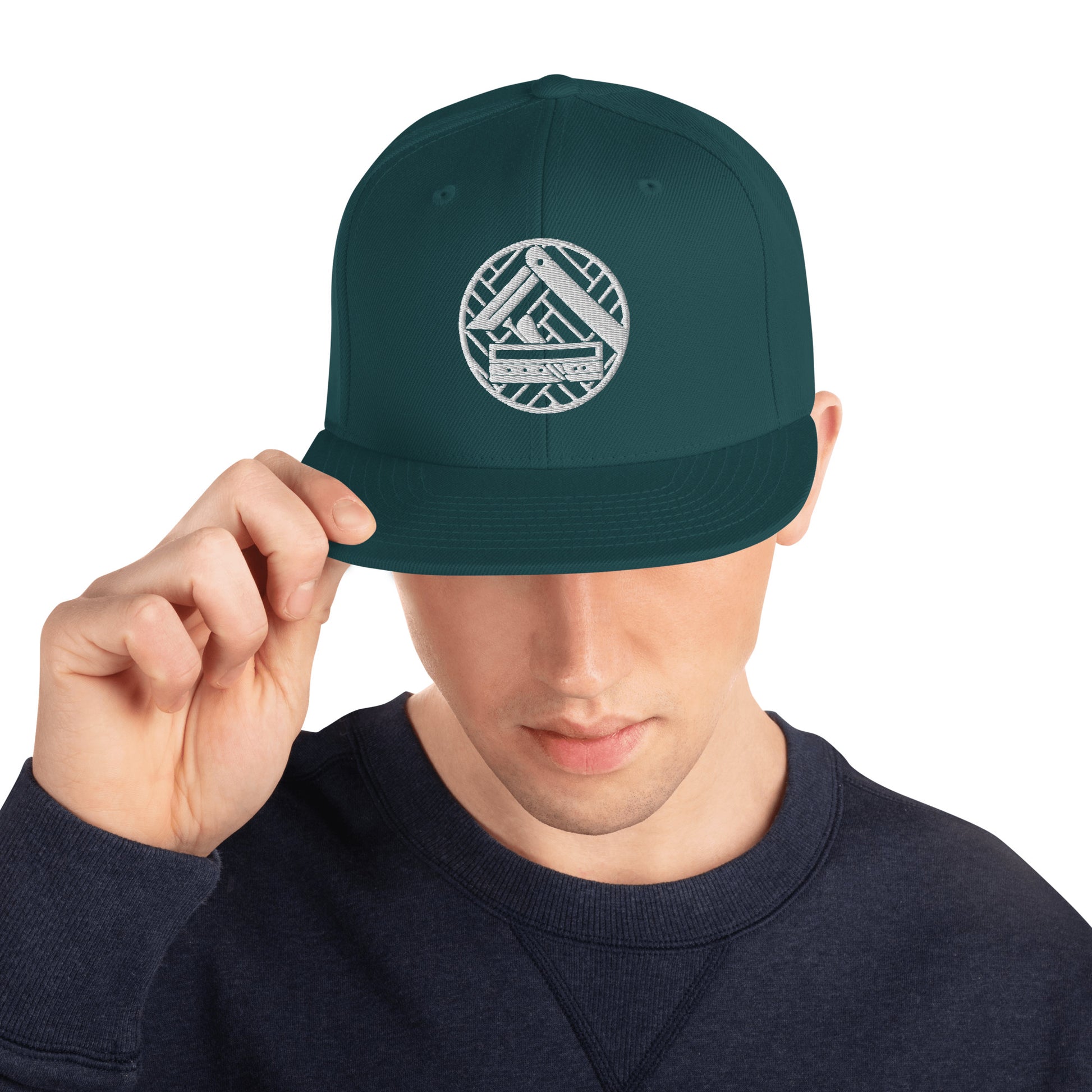 Snapback-Cap "Parkettleger" bestickt Fichte
