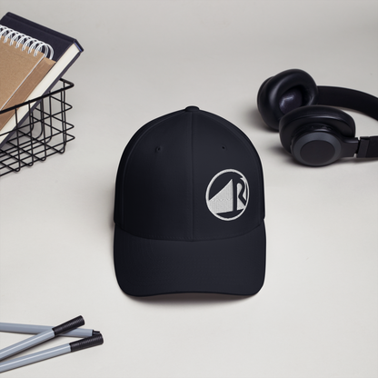 Cord-Cap "Raumausstatter" (bestickt) Dunkles Navy