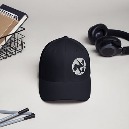 Cord-Cap "Elektriker"(bestickt) Dunkles Navy
