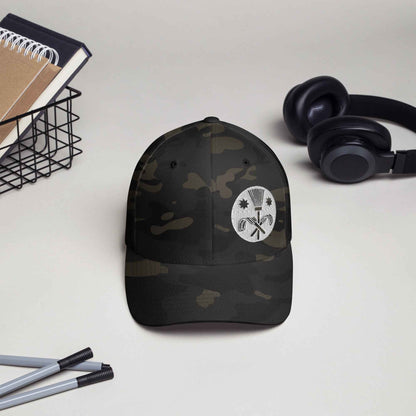 Cord-Cap "Schornsteinfeger" (bestickt) Multicam Black