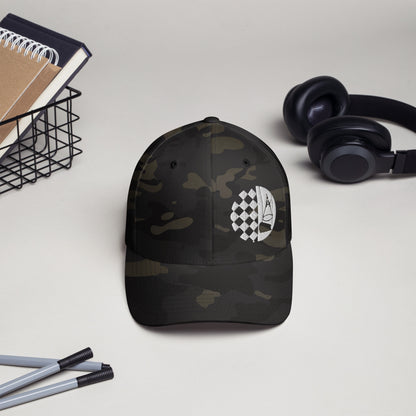 Cord-Cap "Bodenleger" (bestickt) Multicam Black