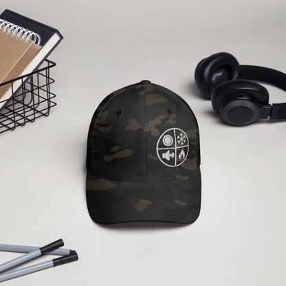 Cord-Cap "Isolierer" (bestickt) Multicam Black