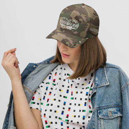 Cord-Cap "Handwerk"(bestickt) Multicam Green
