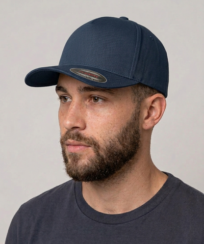 Classic Flexfit Cap mit deinem Logo/Design Navy Flexfit Cap {{ color }}