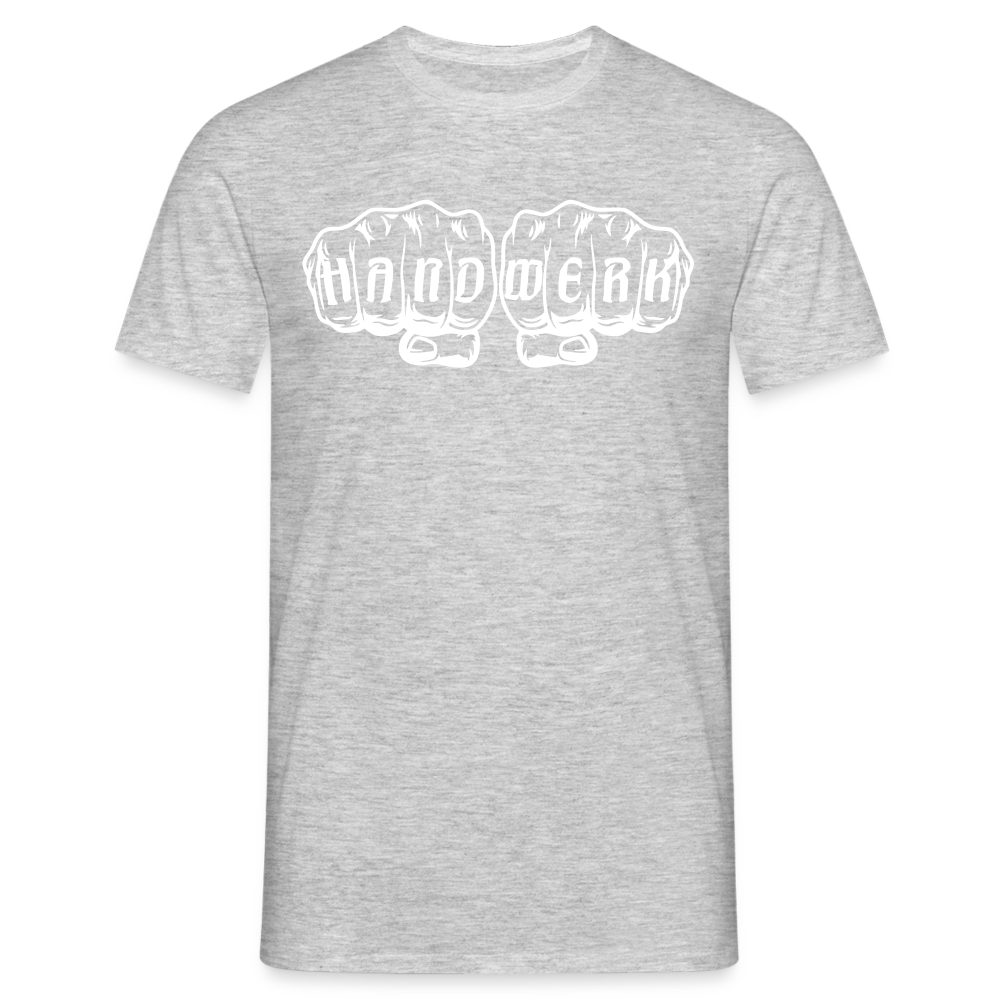 3er Pack "Handwerk" -7% Grau meliert Männer T-Shirt