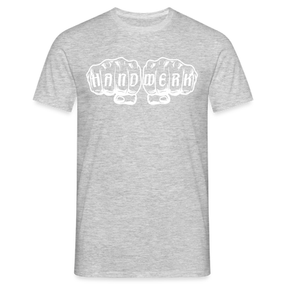 3er Pack "Handwerk" -7% Grau meliert Männer T-Shirt