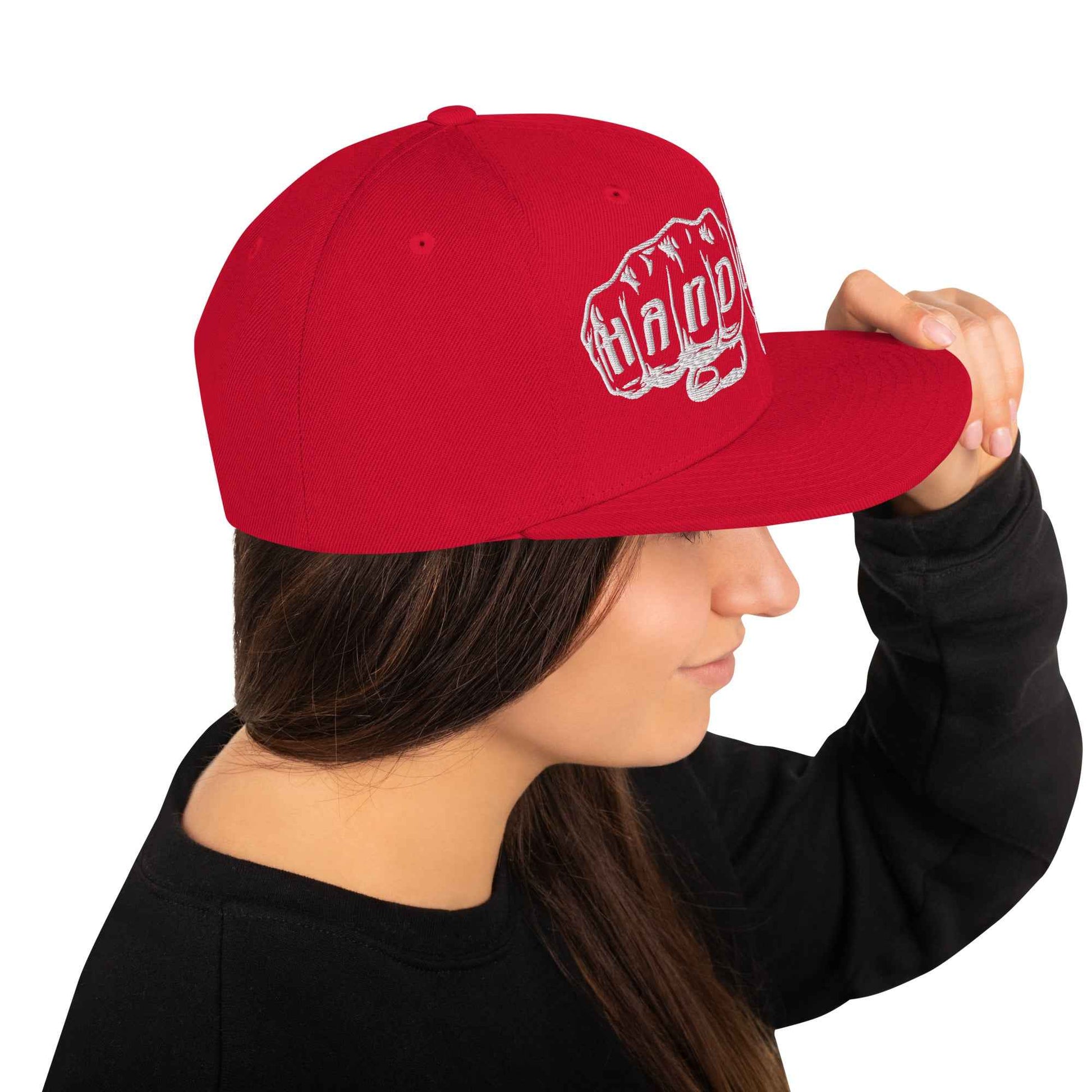 Snapback-Cap "Handwerk" bestickt {{ color }}