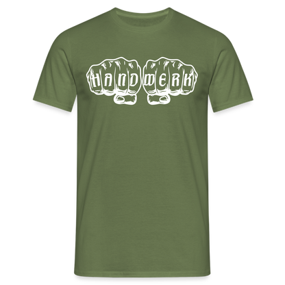 3er Pack "Handwerk" -7% Militärgrün Männer T-Shirt {{ color }}