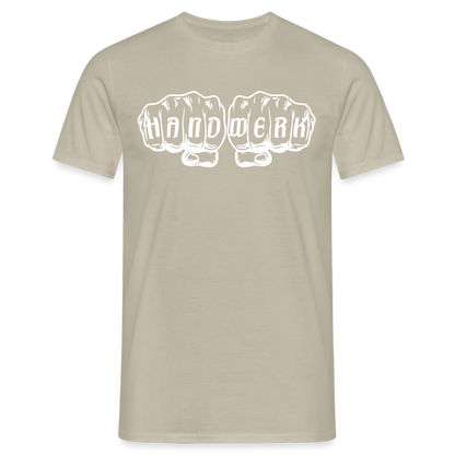 3er Pack "Handwerk" -7% Sandbeige Männer T-Shirt {{ color }}