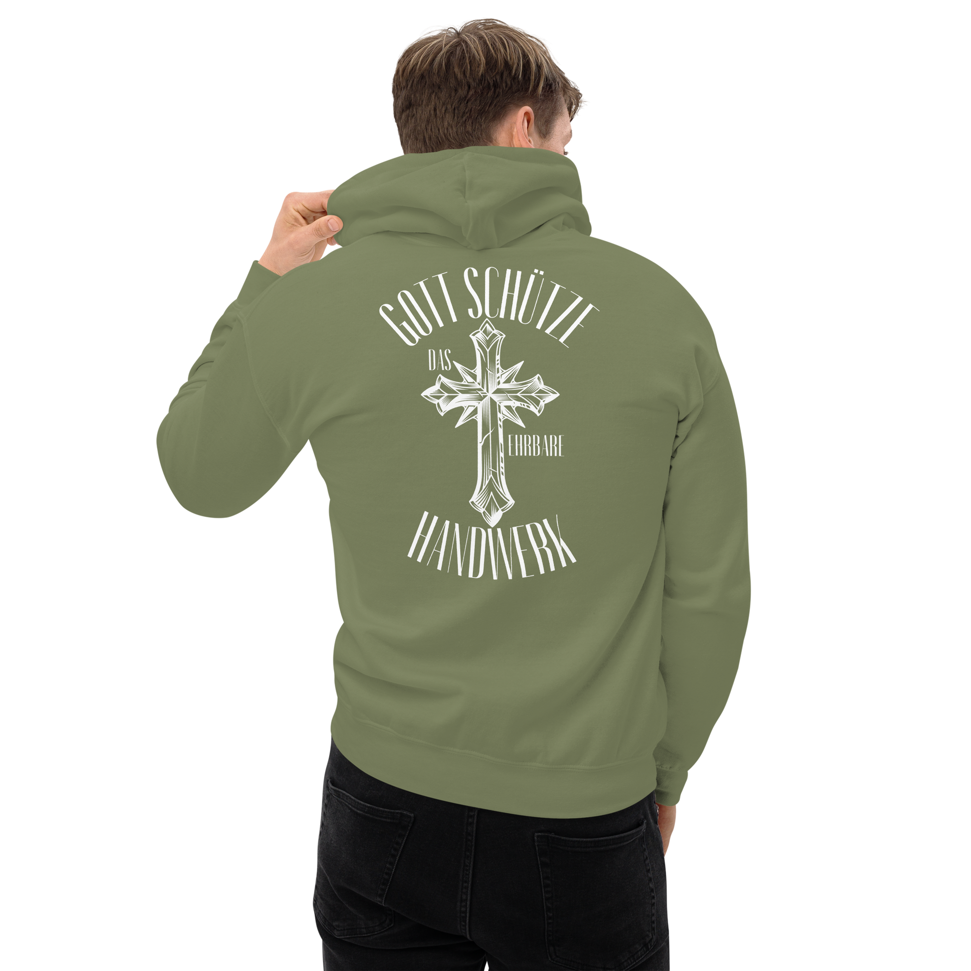 Unisex Hoodie "Ehrbare Handwerk" {{ color }}