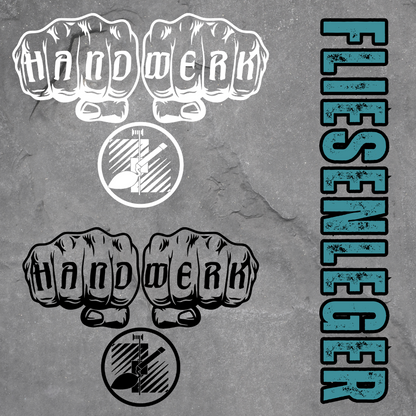 Auto-Aufkleber "Fliesenleger" {{ color }}