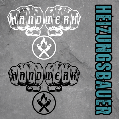 Auto-Aufkleber "Heizungsbauer" {{ color }}