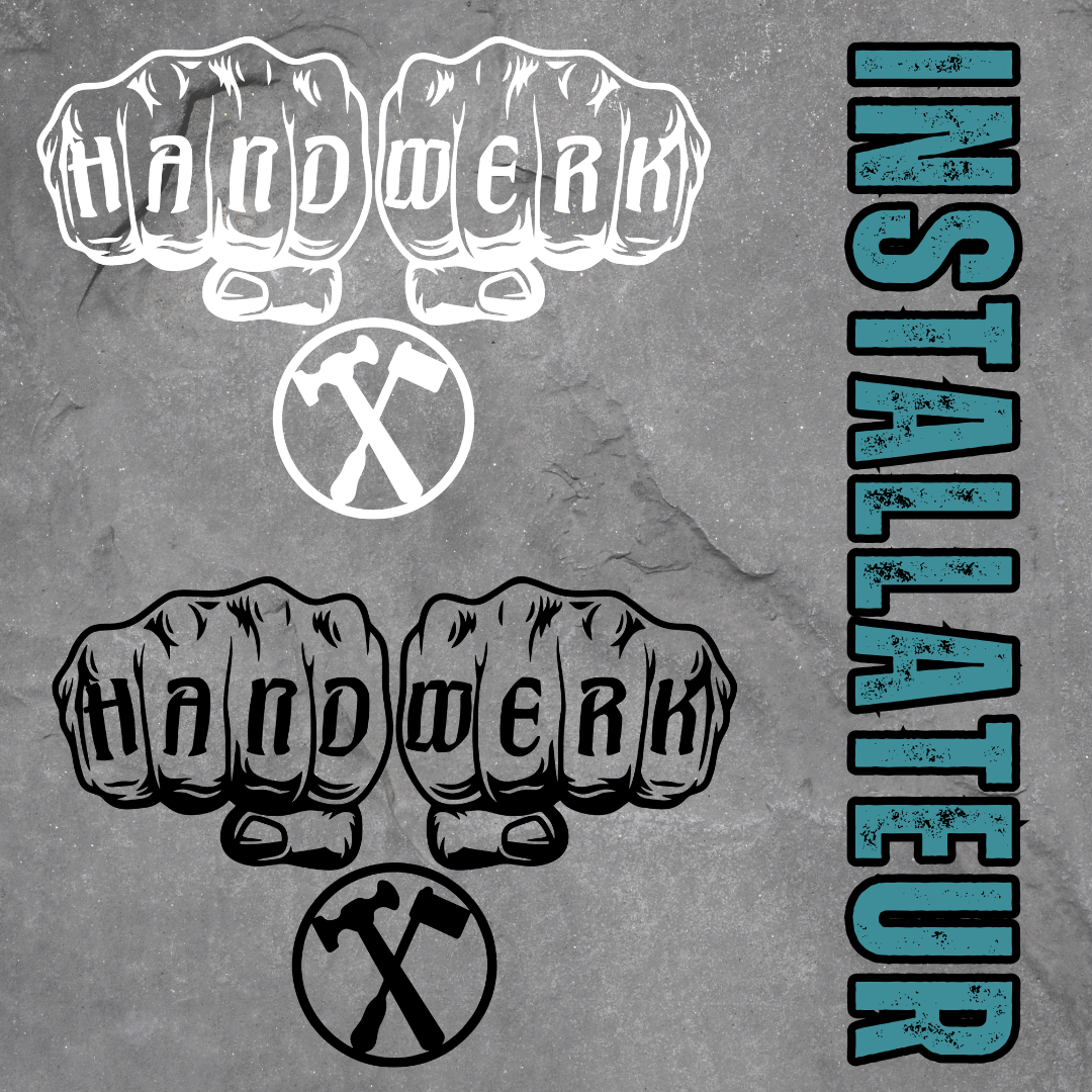 Auto-Aufkleber "Installateur" {{ color }}