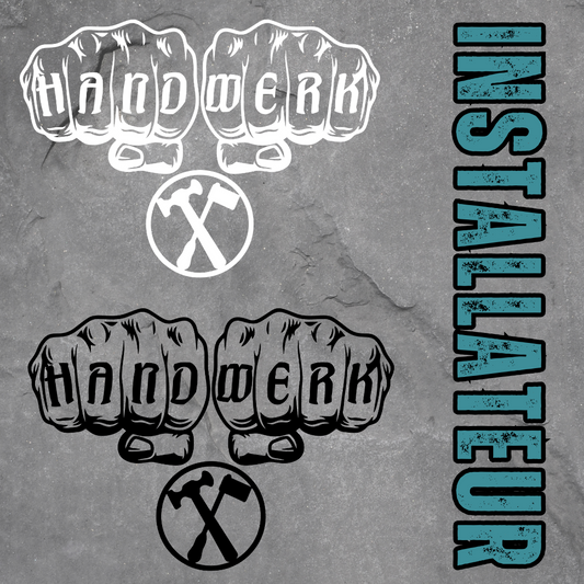 Auto-Aufkleber "Installateur" {{ color }}