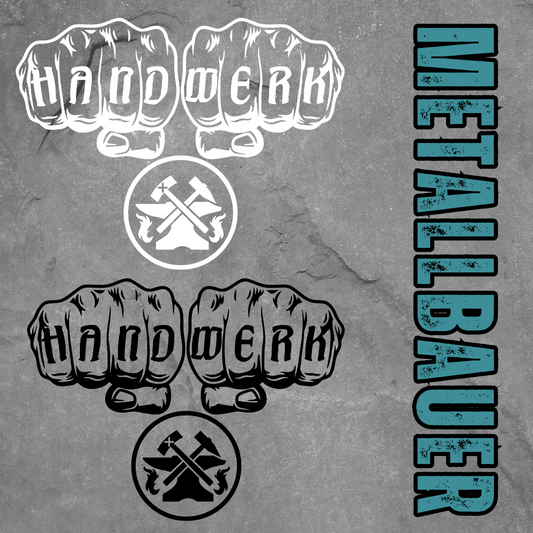 Auto-Aufkleber "Metallbauer" {{ color }}