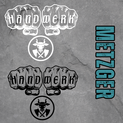 Auto-Aufkleber "Metzger" {{ color }}