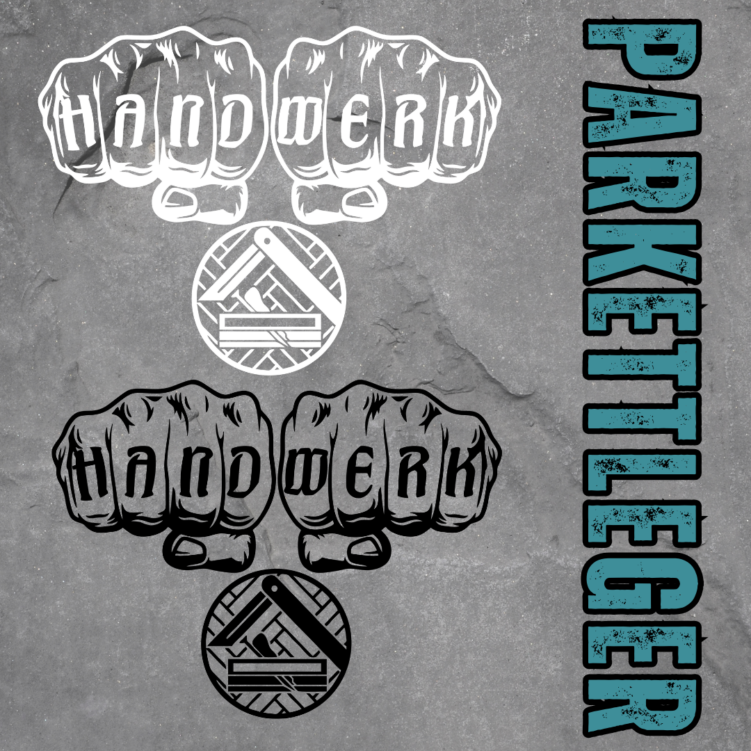 Auto-Aufkleber "Parkettleger" {{ color }}
