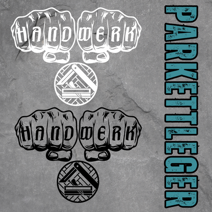 Auto-Aufkleber "Parkettleger" {{ color }}