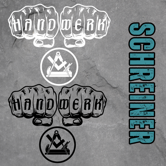 Auto-Aufkleber "Schreiner/Tischler" {{ color }}