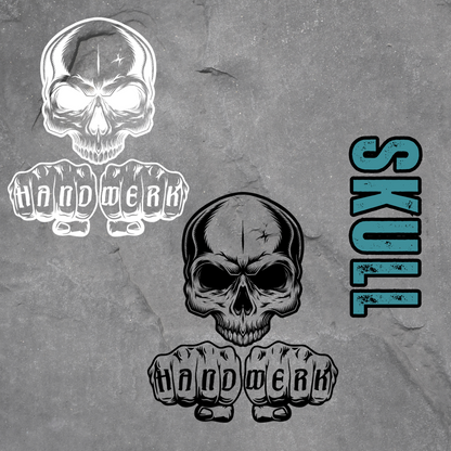 Auto-Aufkleber "Skull" {{ color }}