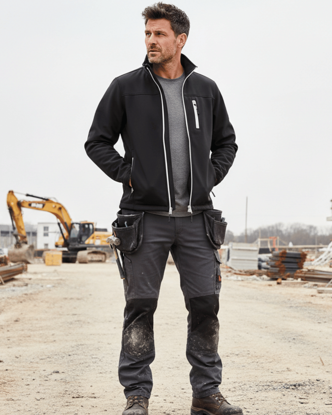 Premium Softshelljacke – Funktionalität trifft individuelles Design Schwarz {{ color }}