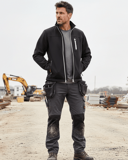 Premium Softshelljacke – Funktionalität trifft individuelles Design Schwarz {{ color }}